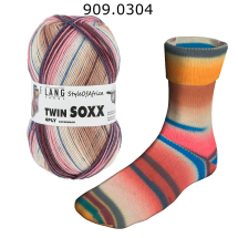 Super Soxx Twin Lang Yarns Farbe 304