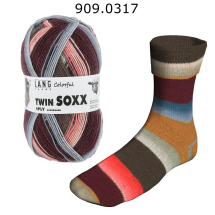 Super Soxx Twin Lang Yarns Farbe 317