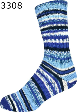 Supersocke 406 Mountain ONline Sockenwolle Farbe 308