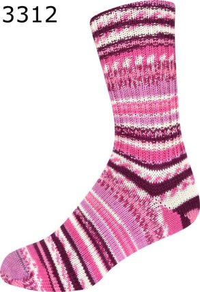 Supersocke 406 Mountain ONline Sockenwolle Farbe 312