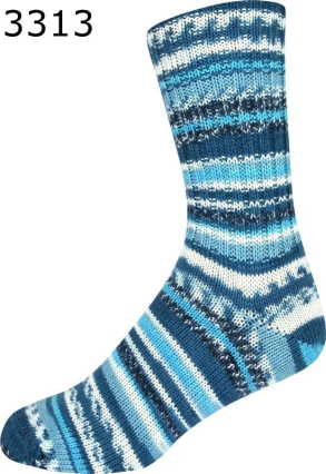 Supersocke 406 Mountain ONline Sockenwolle Farbe 313