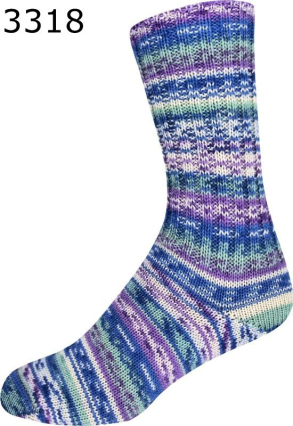 Supersocke 407 Merino Nordic ONline Sockenwolle Farbe 318