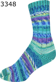Supersocke 411 Fjord ONline Sockenwolle Farbe 348