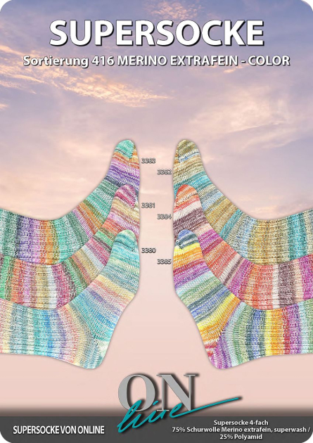 Supersocke 416 Merino ONline