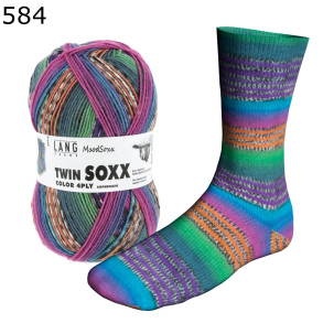 Twin Soxx Mood Lang Yarns Farbe 584
