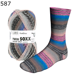 Twin Soxx Mood Lang Yarns Farbe 587