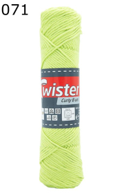 Twister Curly uni Farbe 71