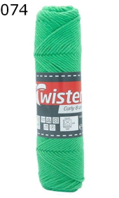 Twister Curly uni Farbe 74
