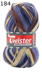Twister Sox 6 Sockenwolle Farbe 184
