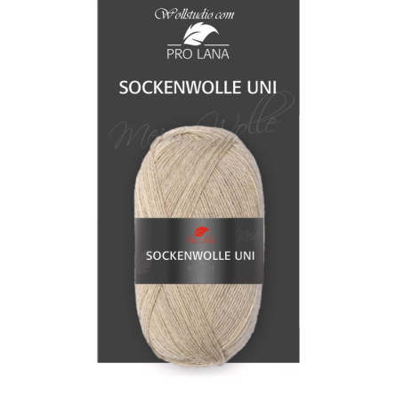 Pro Lana Sockenwolle 4f uni