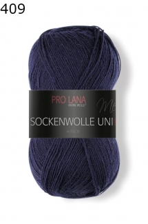Pro Lana Sockenwolle 4f uni Farbe 409