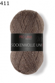 Pro Lana Sockenwolle 4f uni Farbe 411
