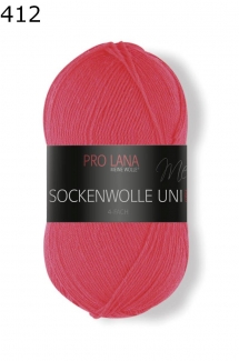 Pro Lana Sockenwolle 4f uni Farbe 412