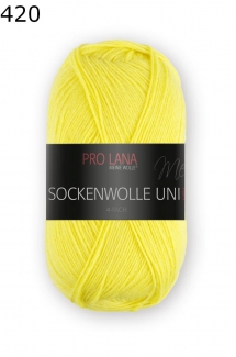 Pro Lana Sockenwolle 4f uni Farbe 420