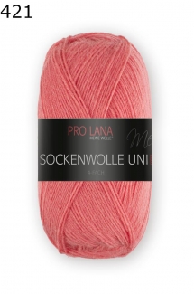 Pro Lana Sockenwolle 4f uni Farbe 421