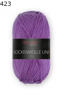 Pro Lana Sockenwolle 4f uni Farbe 423