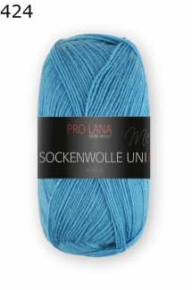 Pro Lana Sockenwolle 4f uni Farbe 424