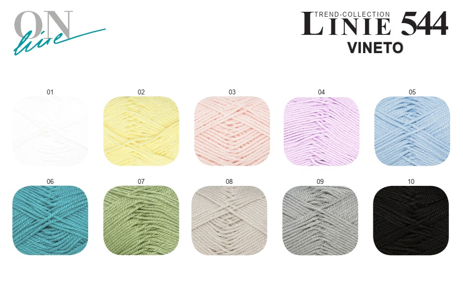 Vineto ONline-Garne Linie 544 Farbe 9998