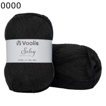 Voolis Sockenwolle 4-fach Uni Farbe 1