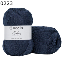 Voolis Sockenwolle 4-fach Uni Farbe 223