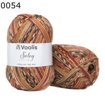 Voolis Sockenwolle 6-fach Color Farbe 54