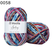 Voolis Sockenwolle 6-fach Color Farbe 58