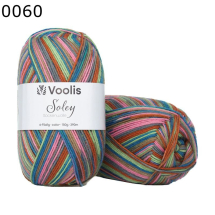 Voolis Sockenwolle 6-fach Color Farbe 60