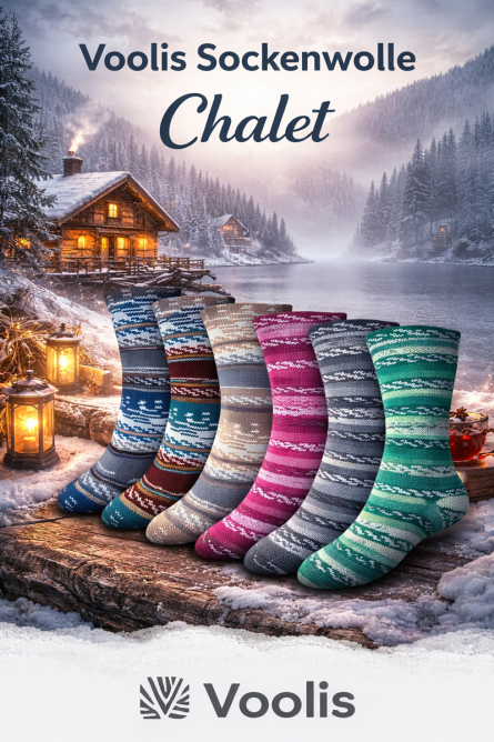 Voolis Sockenwolle Chalet