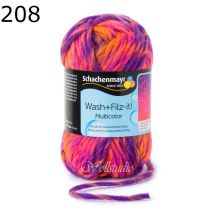 Wash Filz it Multicolor Schachenmayr Farbe 208