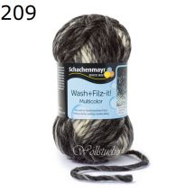 Wash Filz it Multicolor Schachenmayr Farbe 209