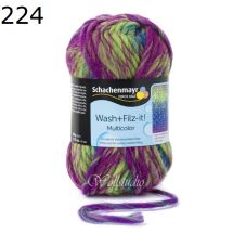 Wash Filz it Multicolor Schachenmayr Farbe 224