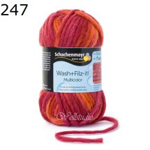 Wash Filz it Multicolor Schachenmayr Farbe 247