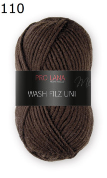 Wash Filz uni Pro Lana Farbe 110