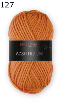 Wash Filz uni Pro Lana Farbe 127