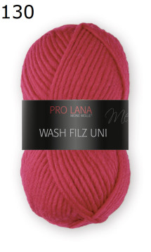 Wash Filz uni Pro Lana Farbe 130