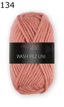 Wash Filz uni Pro Lana Farbe 134