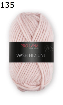 Wash Filz uni Pro Lana Farbe 135