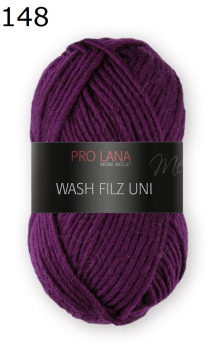 Wash Filz uni Pro Lana Farbe 148