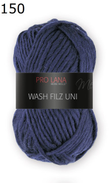 Wash Filz uni Pro Lana Farbe 150