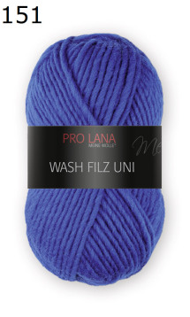 Wash Filz uni Pro Lana Farbe 151
