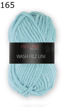 Wash Filz uni Pro Lana Farbe 165