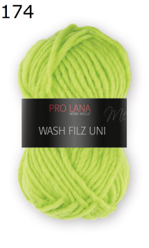 Wash Filz uni Pro Lana Farbe 174