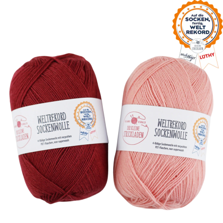Weltrekord Sockenwolle