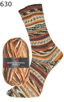 Wutach Golden Socks Pro Lana Farbe 630