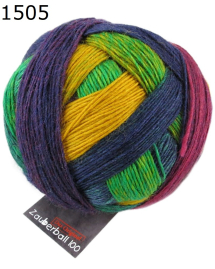 Zauberball 100 Pro Schoppel Wolle Farbe 1505