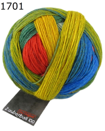 Zauberball 100 Pro Schoppel Wolle Farbe 1701