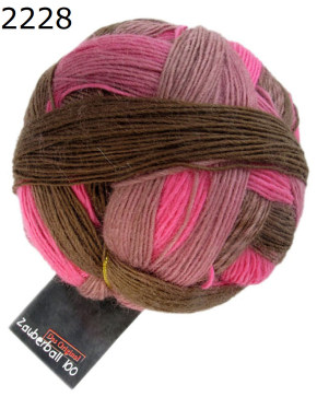 Zauberball 100 Schoppel Wolle Farbe 2228