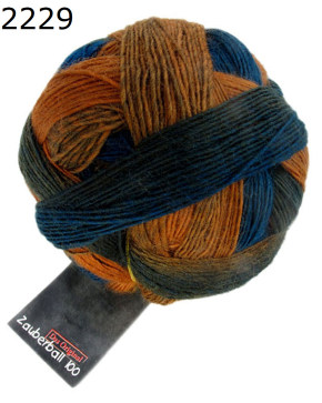 Zauberball 100 Schoppel Wolle Farbe 2229