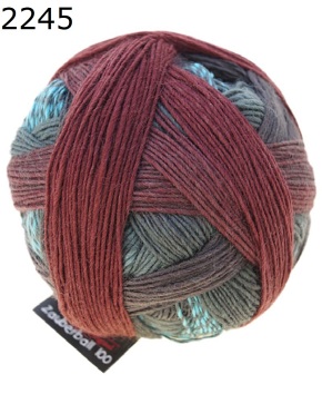 Zauberball 100 Schoppel Wolle Farbe 2245