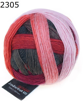 Zauberball 100 Schoppel Wolle Farbe 2305
